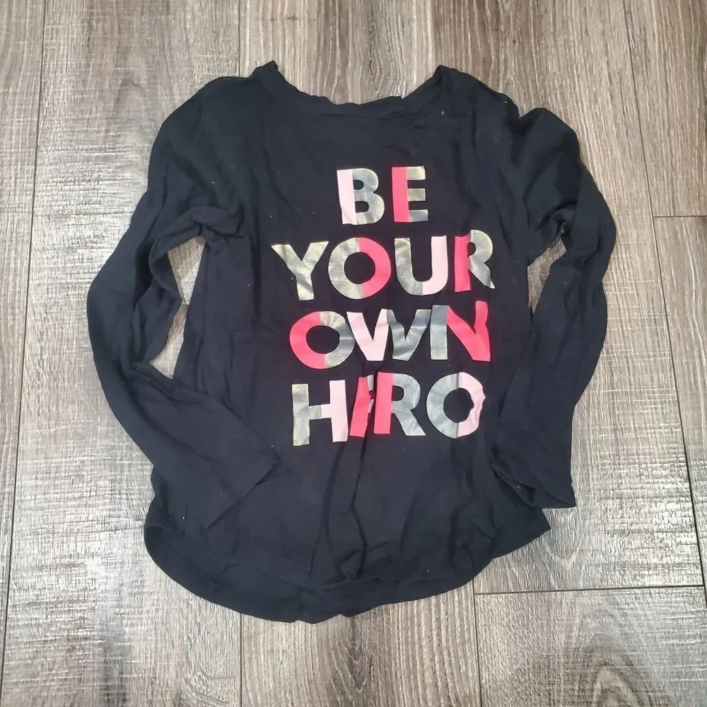 Girls Long Sleeve Shirts Size 10 Zara Long Sleeve Tees Black, Navy, Light Purple
